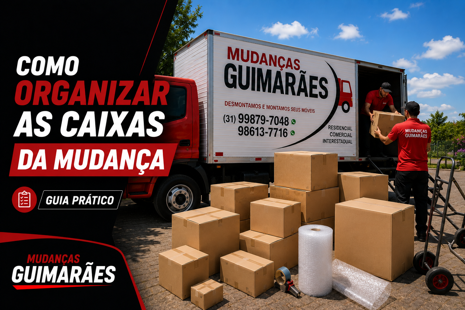Como Organizar as Caixas da Mudança Para Desembalar Tudo Mais Rápido